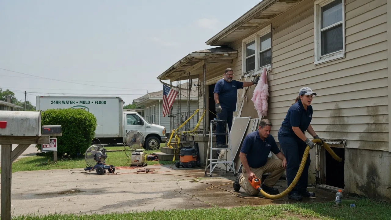 Water Damage Repair in Dubberly, LA near me